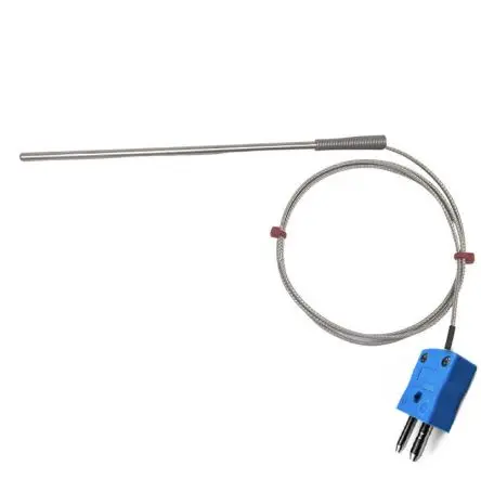 Produktfoto 1 von RS PRO Probe Thermocouple Edelstahl Hochleistungsthermoelement Typ K, Ø 4.5 mm x 150 mm 60 °C → 350 °C