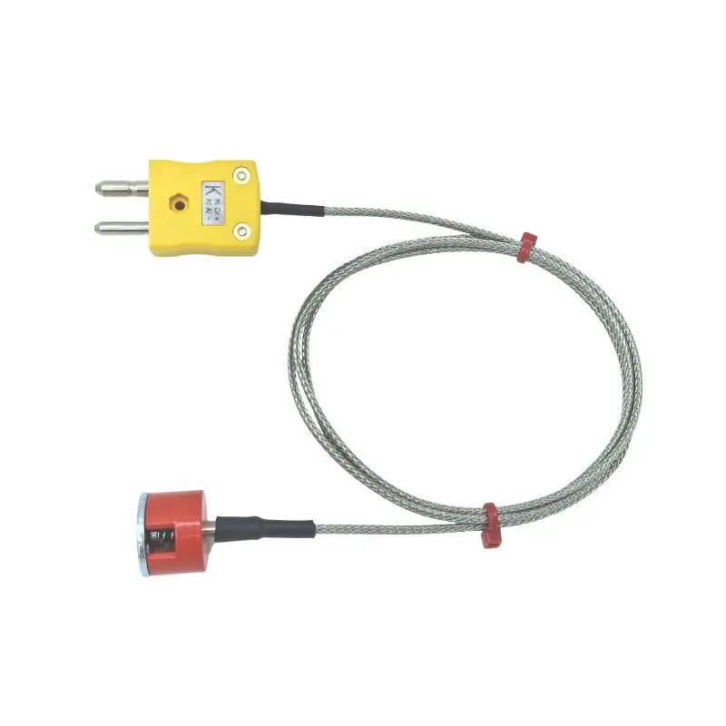 Produktfoto 1 von RS PRO Edelstahl Knopfmagnet-Thermoelement Typ K, Ø 19.1mm x 1m -50°C → +250°C