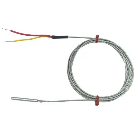 Produktfoto 1 von RS PRO Tube Thermocouple Edelstahl Geerdetes Thermoelement Typ K, Ø 4.76 mm x 100 mm 60 °C → 350 °C