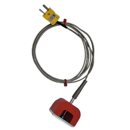 Produktfoto 1 von RS PRO Magnet Thermocouple Hufeisen-Magnet-Thermoelement Typ K, Ø 25 mm x 1.5 m -50 °C → 250 °C
