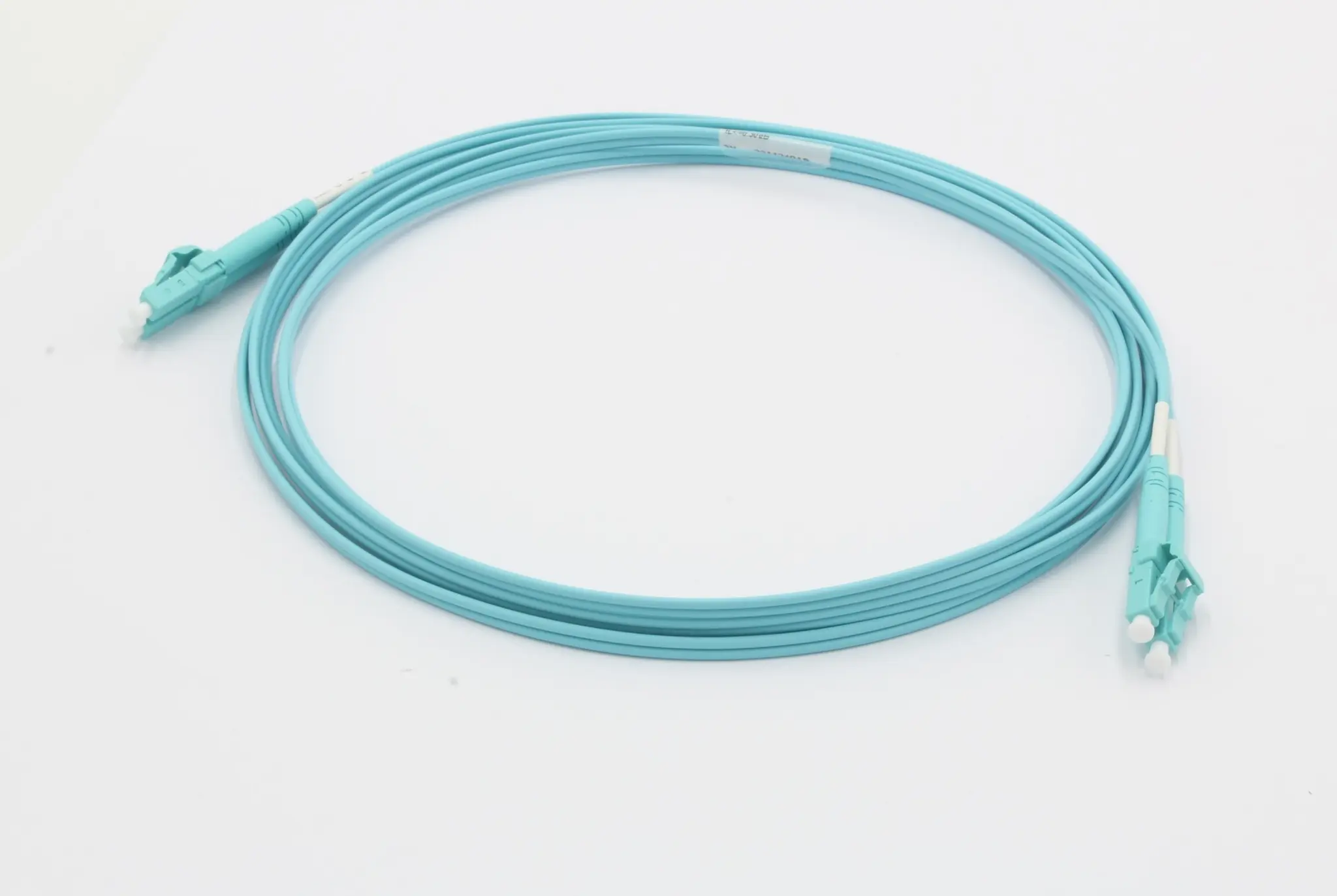 Produktfoto 1 von Molex Premise Networks LWL-Kabel 3 m, Raucharm halogenfrei Hellblau LC