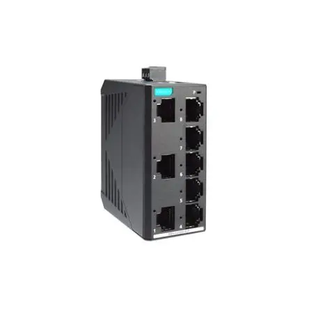 Produktfoto 1 von MOXA Ethernet-Switch 8-Port Unmanaged Full Gigabit Ethernet Switch