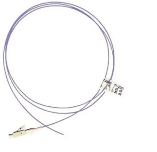 Produktfoto 1 von Molex Premise Networks LWL-Kabel 1 m 1-Fasern, Raucharm halogenfrei, Plenum, Polyvinylchlorid Hellblau 125 μm