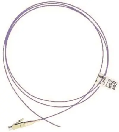 Produktfoto 1 von Molex CES LWL-Kabel 1 m 1-Fasern, Polyvinylchlorid, Raucharm halogenfrei, Plenum Violett 125 μm