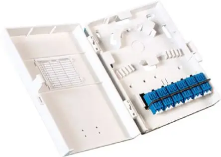 Produktfoto 1 von Molex CES LWL-Adapter, SC, Multimodus, Duplex, Kabel ø 5 mm, Weiß