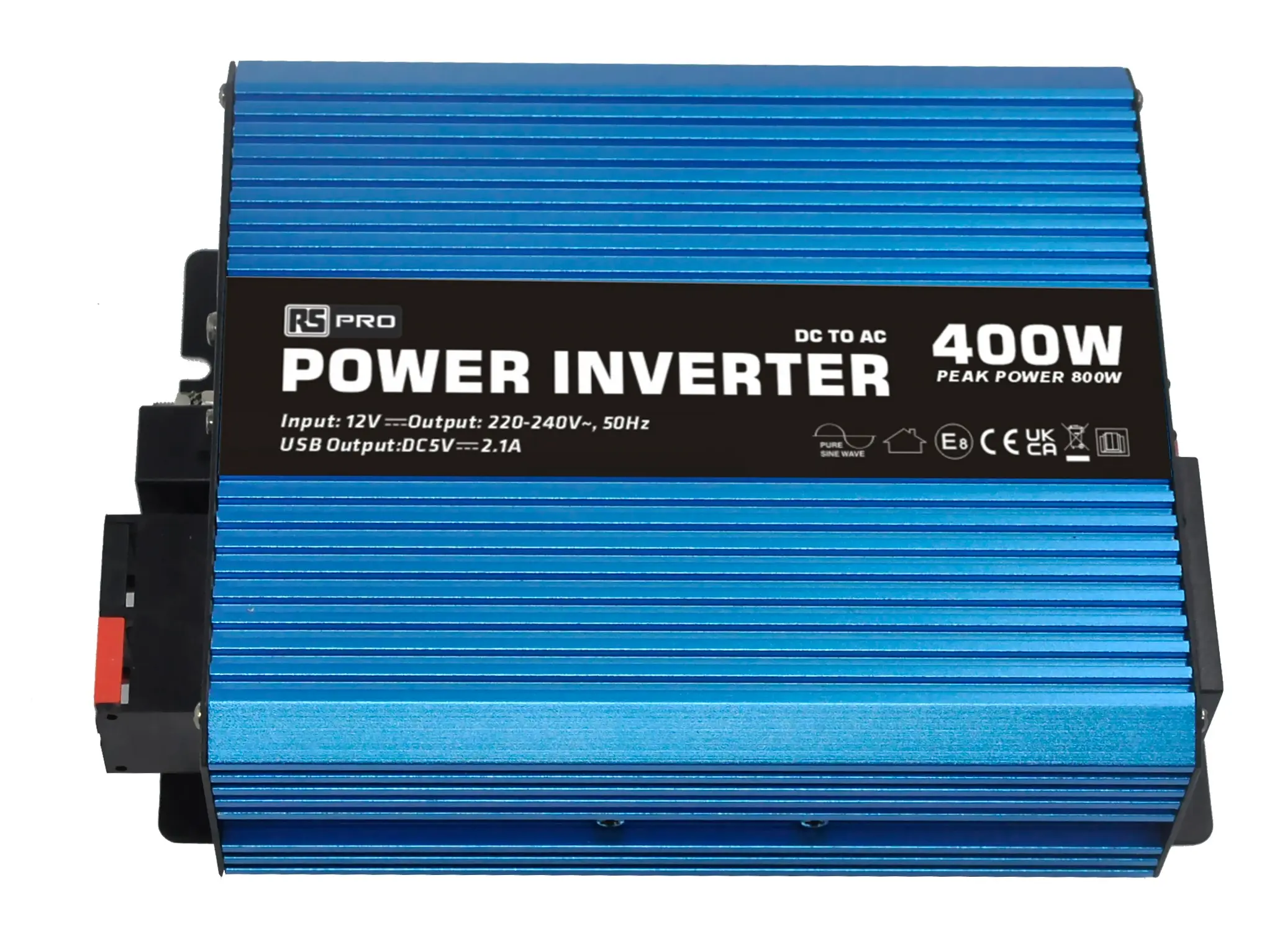 Produktfoto 1 von RS PRO Wechselrichter, 12 V dc / 230 V ac 400W