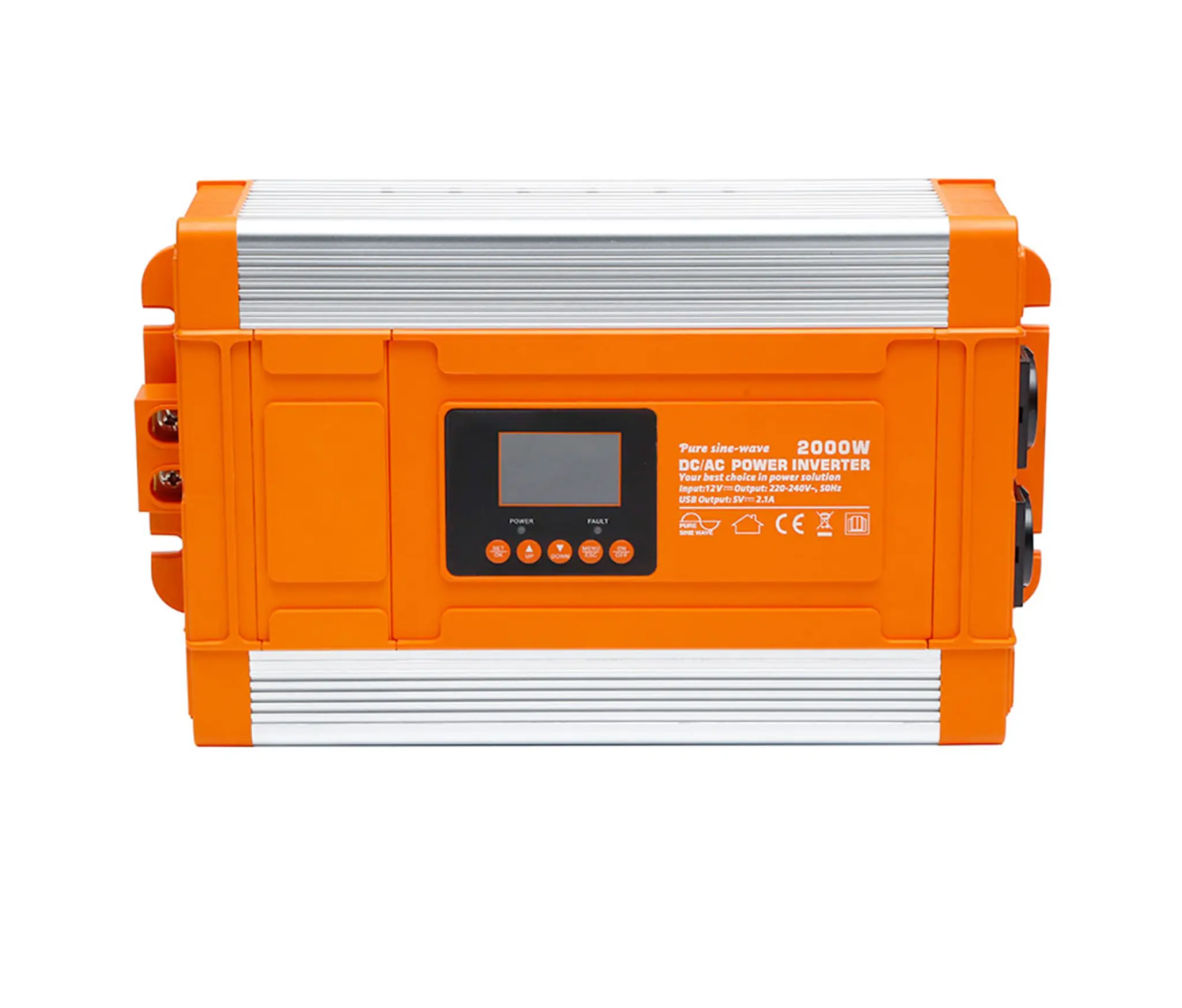 Produktfoto 1 von RS PRO Wechselrichter, 48 V dc / 230 V ac 2000W
