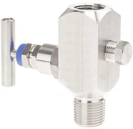 Produktfoto 1 von WIKA IV10 Hydraulikmanometer-Isolierungsventil 420 bar -54 °C Edelstahl