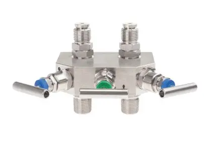 Produktfoto 1 von WIKA IV316 Hydraulischer Verteiler, 1 Stationen 420 bar max.