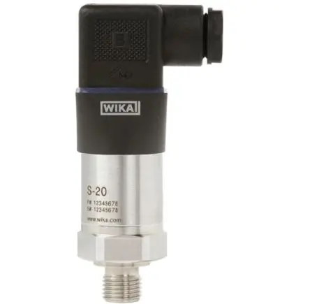 Produktfoto 1 von WIKA S-20 Überdruck Anzeige Drucksensor 0 bar, Analog 40 bar