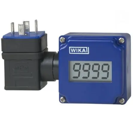 Produktfoto 1 von WIKA Hydraulik-Druckanzeiger mit LCD Anzeige 4 to 20 mA L-Stecker