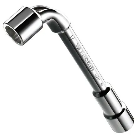 Produktfoto 1 von Facom 76 Pfeifenkopf 1/2 in Steckschlüssel Rohr Chrom Vanadium Stahl Schließer (NO), Länge 212mm