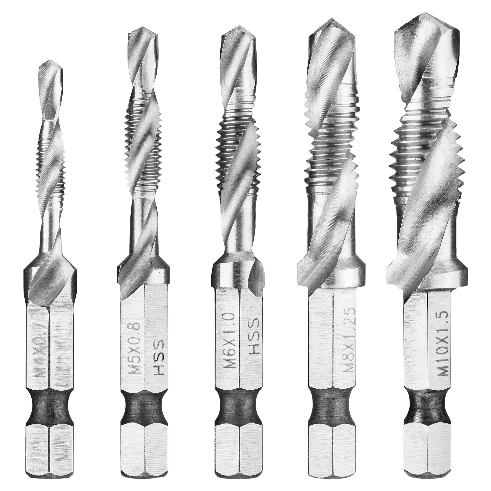 Produktfoto 1 von Facom Drehung Satz 6.35 mm → 6.35 mm, 5-teilig für Mehrmaterial