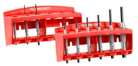 Produktfoto 1 von Facom Splintentreiber Satz, 7-teilig, Länge 180 mm, Drift