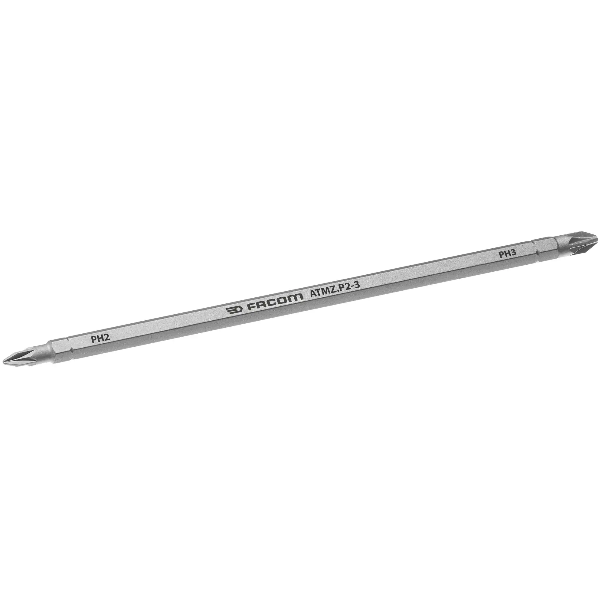Produktfoto 1 von Facom PH2 x PH3 Umschaltbar, Chrom, 175 mm / Klinge 125 mm
