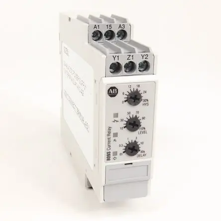 Produktfoto 1 von Allen Bradley Überwachungsrelais 1-phasig, 1-poliger Umschalter, Schraubanschlussklemme