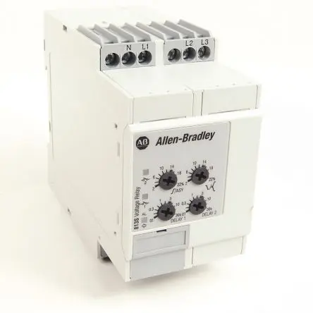 Produktfoto 1 von Allen Bradley 813SV3 Überwachungsrelais 3-phasig, 1-poliger Umschalter Schraubanschlussklemme