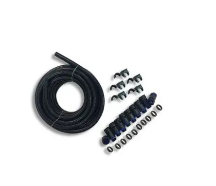 Produktfoto 1 von Flexicon FPEN Nylon Kabelrohr Befestigung Gerader Steckverbinder M20 21 mm Schwarz Schwarz-Finish IP66, IP68, IP67