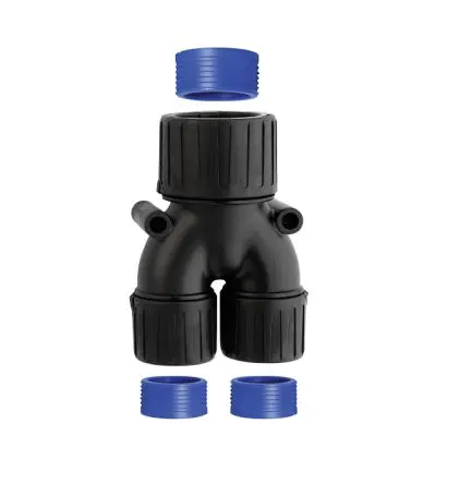 Produktfoto 1 von Flexicon FPAX Nylon Kabelrohr Befestigung 28 mm 34 mm Schwarz Schwarz-Finish IP68, IP66, IP69, IP67