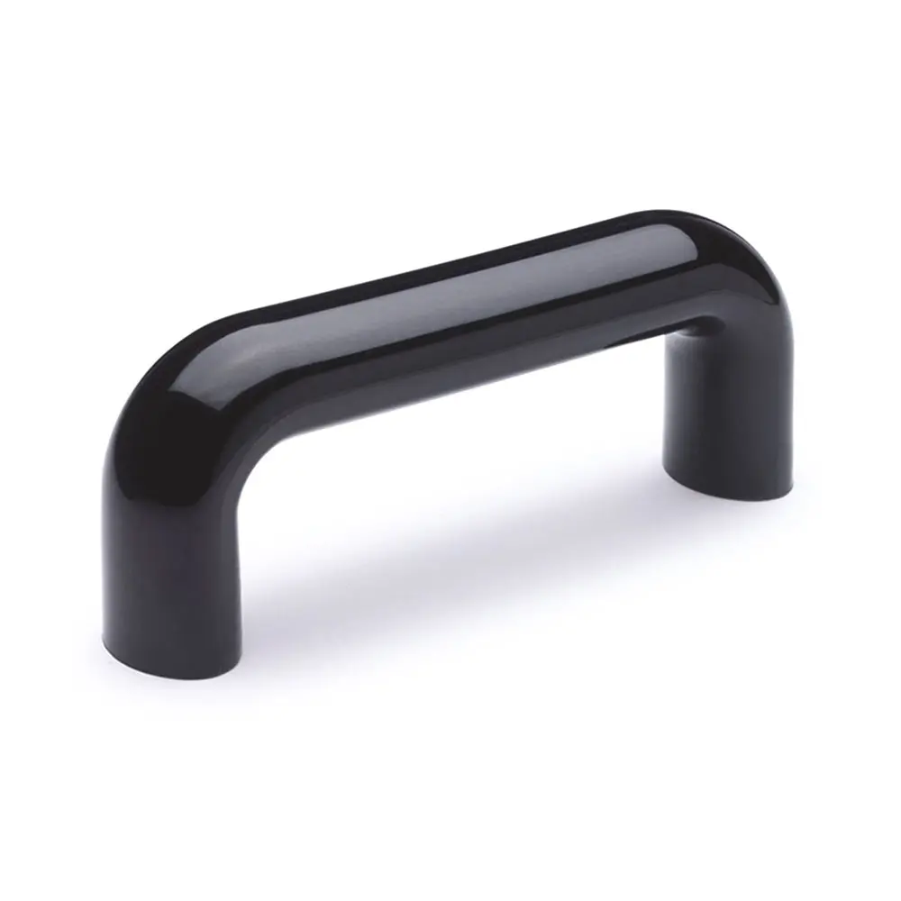 Produktfoto 1 von Elesa Glänzend Schwarz Messing Griff, L 138 mm H 54 mm B 30 mm