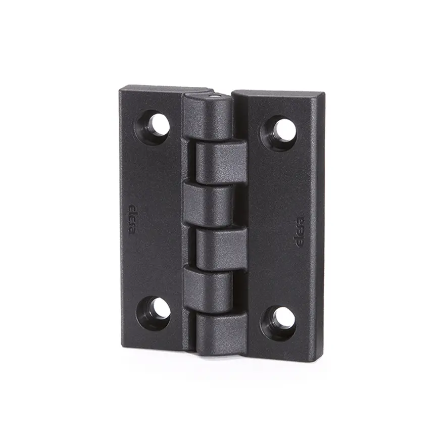 Produktfoto 1 von Elesa Polyamid Scharnier Scharnier Festwert Schraubbefestigung Freischwingend, 20.5 mm x 80 mm x 102 mm