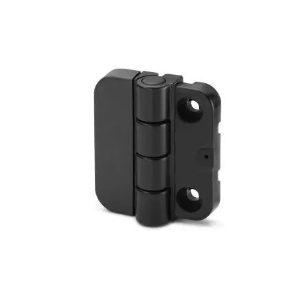 Produktfoto 1 von Elesa Polyoxymethylen (POM) Scharnier Scharnier Schraubbefestigung Freischwingend, 14 mm x 45mm x 5 mm