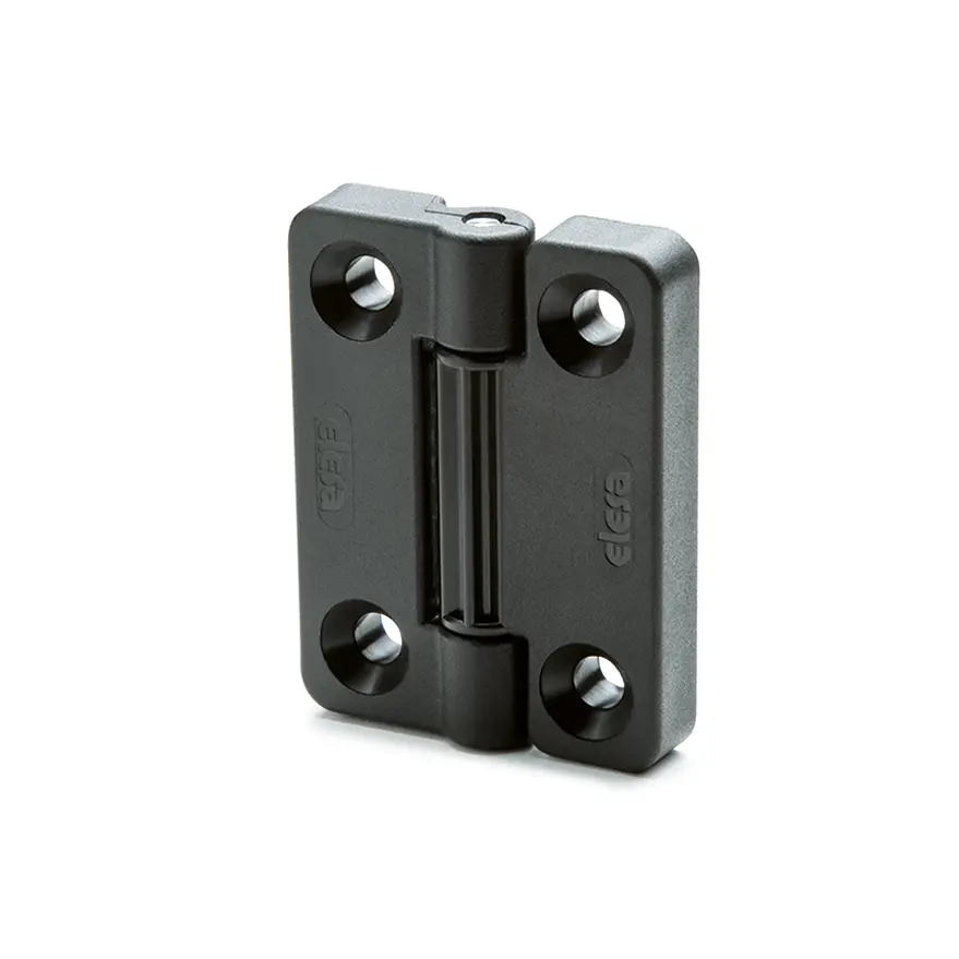 Produktfoto 1 von Elesa Polyamid Rastscharnier Schraubbefestigung Selbstschließend, 12 mm x 49.5 mm x 65 mm