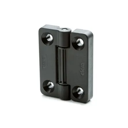 Produktfoto 1 von Elesa Polyamid Rastscharnier Schraubbefestigung Selbstschließend, 12 mm x 49.5mm x 65 mm