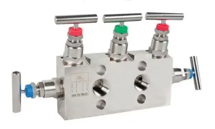 Produktfoto 1 von WIKA IV516 Hydraulischer Verteiler, 1 Stationen 420 bar max.