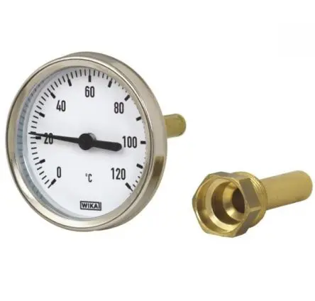Produktfoto 1 von WIKA Zeigerthermometer, 120 °C