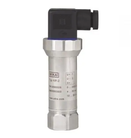 Produktfoto 1 von WIKA HP-2 Überdruck Drucksensor 0 bar, 2-adrig, 4 bis 20 mA 5000 bar