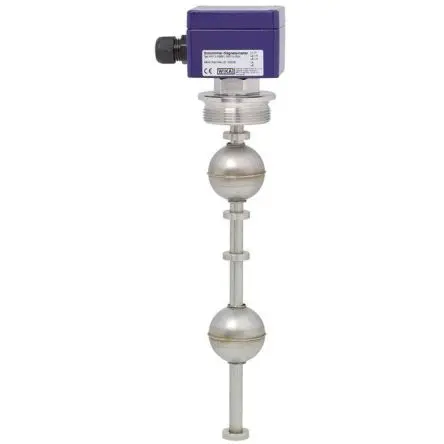 WIKA ARV2 Schwimmerschalter Mit Gewinde 230 V dc, 1-poliger Umschalter, -10 °C 230 V ac → 80 °C, mit 795 mm Leitung