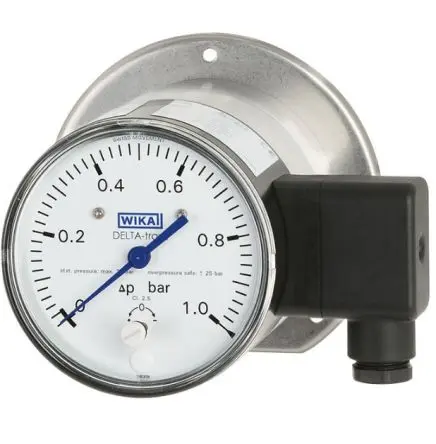 Produktfoto 1 von WIKA DPGT40 Überdruck Drucksensor 0 bar, Transistor 0.16 bar