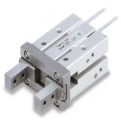 Produktfoto 1 von SMC MHZ Pneumatikgreifer, Doppeltwirkend-Ausführung, 2 Greifarme, Parallel, 70 bar max.
