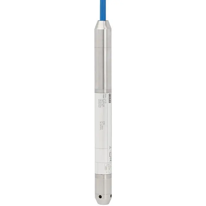 Produktfoto 1 von WIKA LH-10 Füllstandssensor Tauchbarer Drucktransmitter mit 50 m Kabel Kabel Doppeltes Ethylen-Propylen-Dien-Monomer,