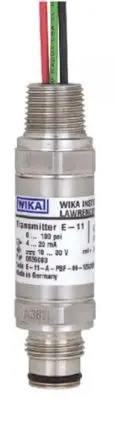 Produktfoto 1 von WIKA E11 Überdruck Drucksensor 0 bar, 2-adrig, 4 bis 20 mA 0.4 bar