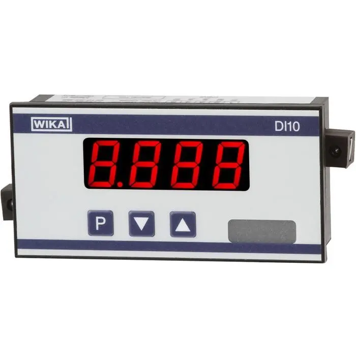 Produktfoto 1 von WIKA Model DI10 LED Digitales Multifunktionsmessgerät für Strom H 48 mm B 96 mm 4-Stellen T. 38 mm