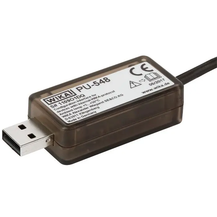 WIKA Temperatur-Messumformer Ø 50 x 25 x 15,5 mm für USB Ausgang USB