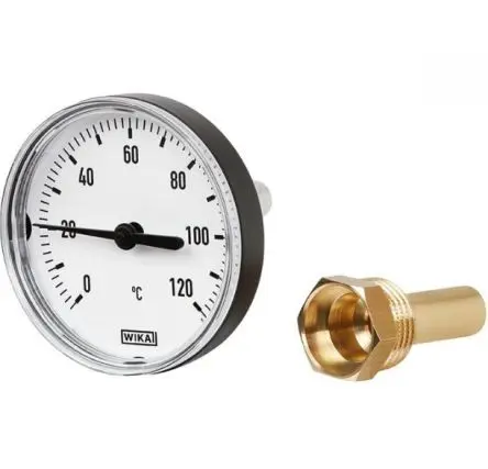 Produktfoto 1 von WIKA Zeigerthermometer, 60 °C