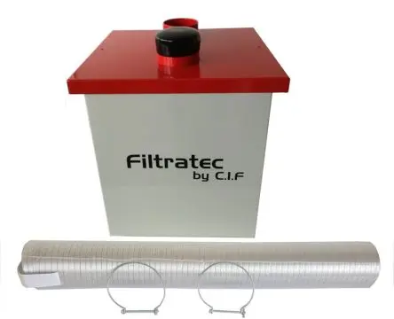 Produktfoto 1 von CIF Lötrauchabsaug-Satz, 140 W / 230 V F7, 52 dB