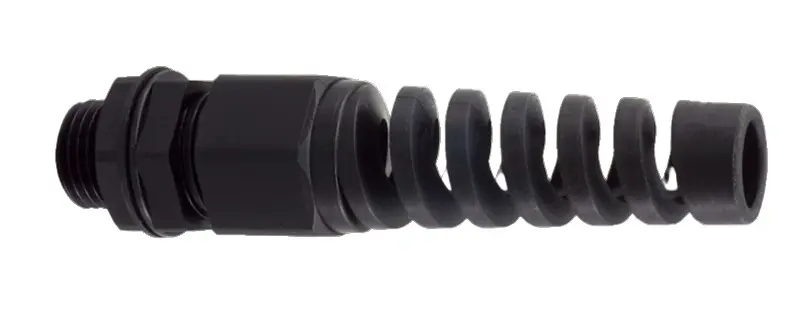 Produktfoto 1 von RS PRO Kabelverschraubung, M12 Nylon 6.6 Schwarz 3 mm/ 6.5 mm, IP68