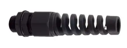 Produktfoto 1 von RS PRO Kabelverschraubung, M12 Nylon 6.6 Schwarz 3 mm/ 6.5 mm, IP68