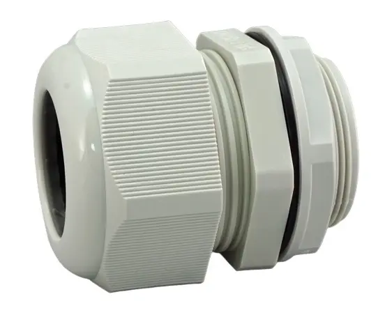 Produktfoto 1 von RS PRO PG Kabelverschraubung, PG7 Nylon 6.6 Grau 3.5 mm/ 6.5 mm, IP68