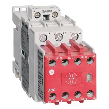 Produktfoto 1 von Allen Bradley 100S-C Schütz 24V dc-Spule, 3-polig, 690V ac / 9 A 24V dc 13 kW 3 Schließer