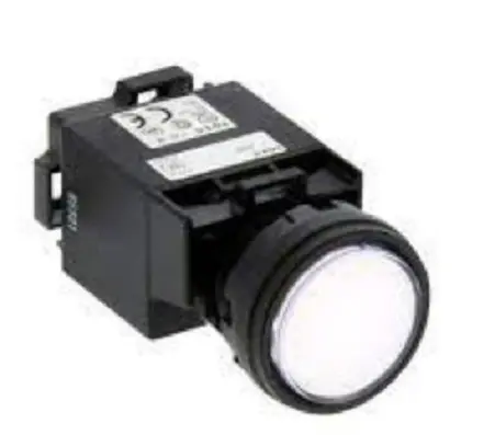 Idec Leuchtmelder HW Series, HW1P 24V ac/dc Weiß, Ausschnitt-Ø 22.4mm LED Tafelmontage IP20, IP65