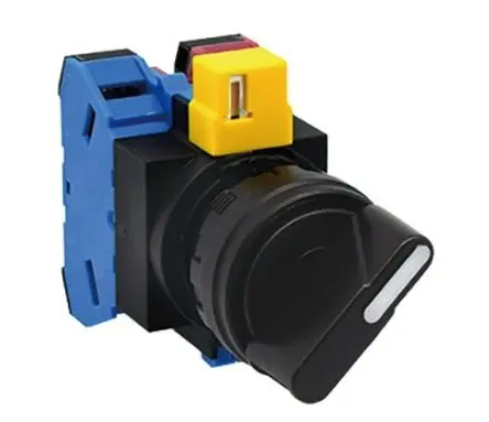 Produktfoto 1 von HW1S Wahlschalter 2-Stufen Knopf 22.3 mm IP20, IP65, 1 Öffner