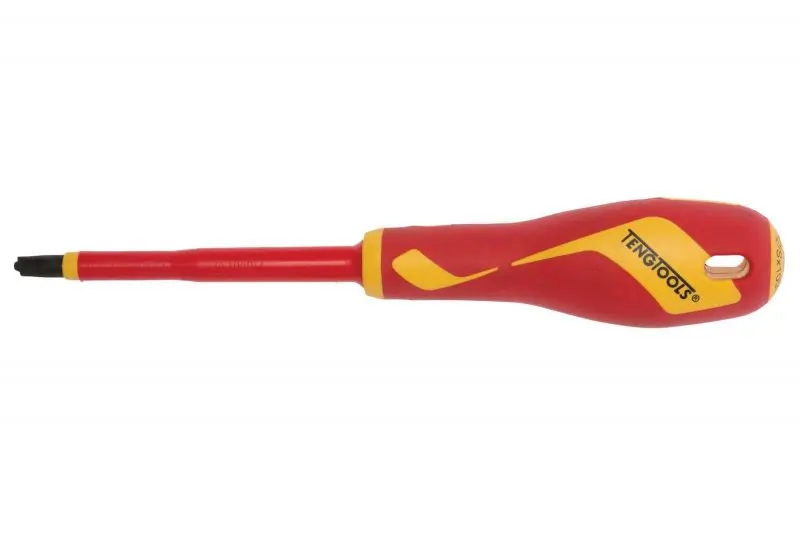 Produktfoto 1 von Teng Tools VDE 1000V zugelassen PZ2 Isoliert, Legierungsstahl, 216 mm / Klinge 100 mm