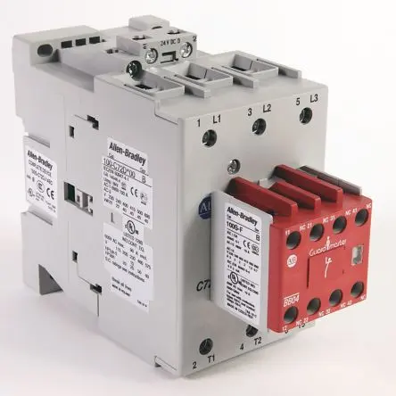 Produktfoto 1 von Allen Bradley 100S-C Schütz 24V dc-Spule, 3-polig, 690V ac / 72 A 24V dc 40 kW 3 Schließer