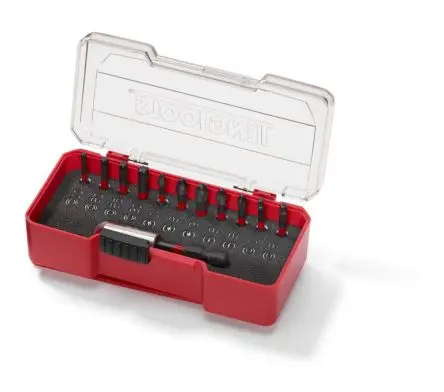 Produktfoto 1 von Teng Tools Innensechsrund, Phillips, Vierkant Sechskant Schlagschraubendreher-Set für den Bau mit Gürtelclip 1/4 in 60