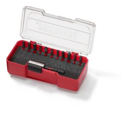 Produktfoto 1 von Teng Tools Phillips, Innensechsrund 12-Kant Schlagbit-Set mit Gürtelclip gemischt 1/4 in 30 mm, Länge 30 mm, 12-teilig